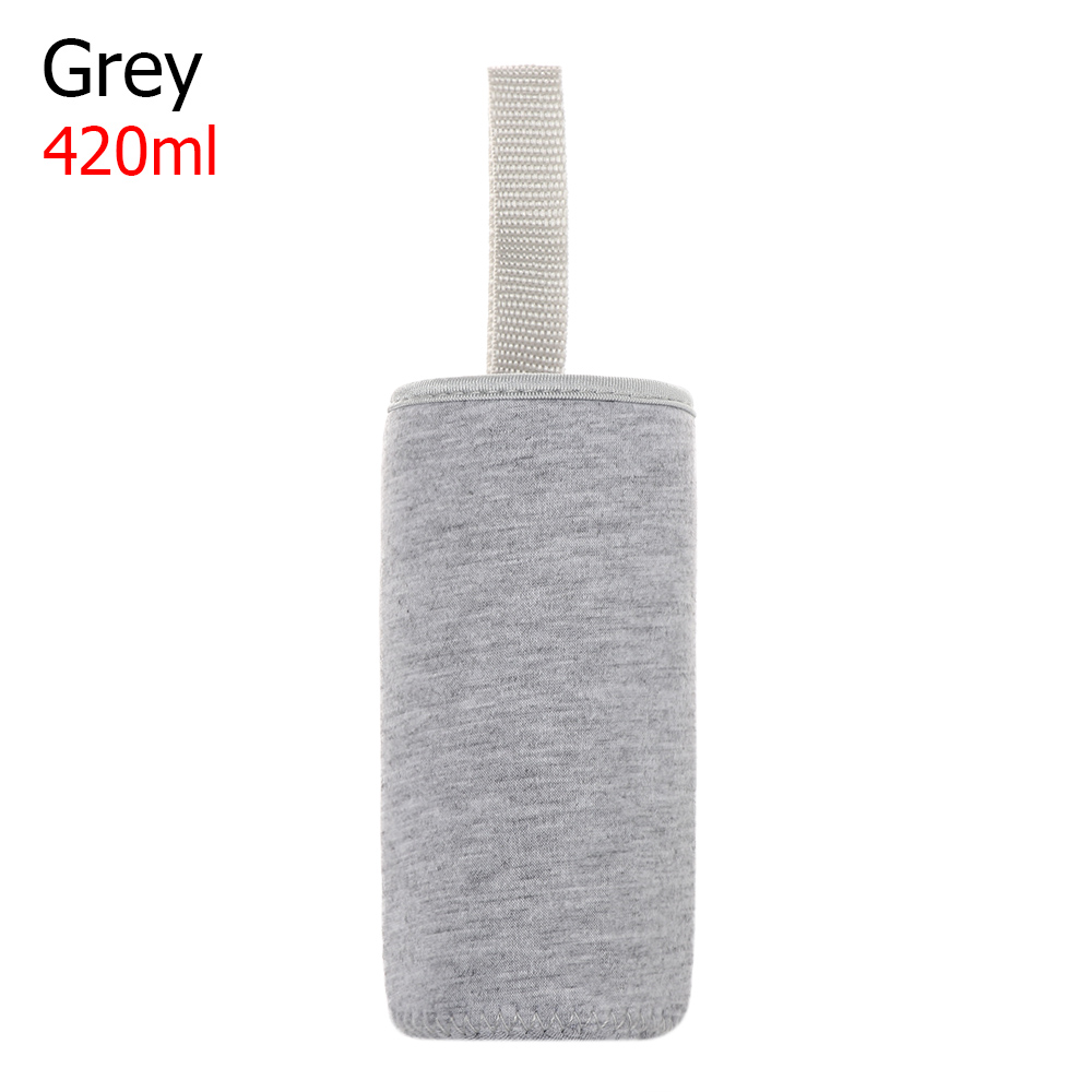 Outdoor Sport Glass Water Bottle - Draagbare tas voor buitensporten, glazen flesbeschermer,