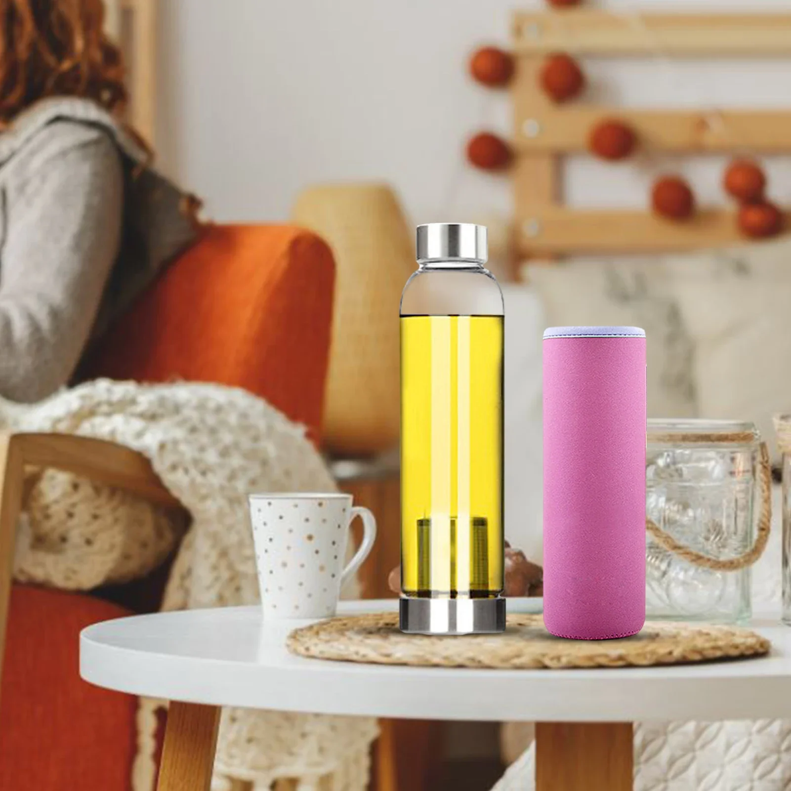 Glazen sportwaterfles met thee - Outdoor Sport Glass Water Bottle recensie en prijs